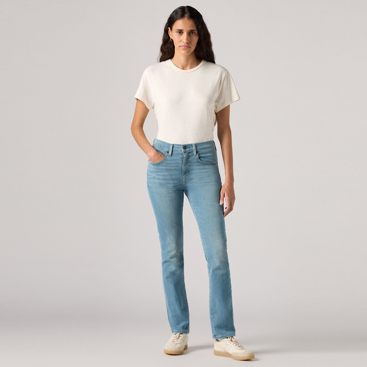 VAQUERO RECTO MUJER LEVIS 724 TIRO ALTO