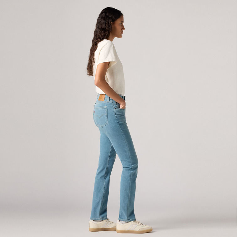 VAQUERO RECTO MUJER LEVIS 724 TIRO ALTO