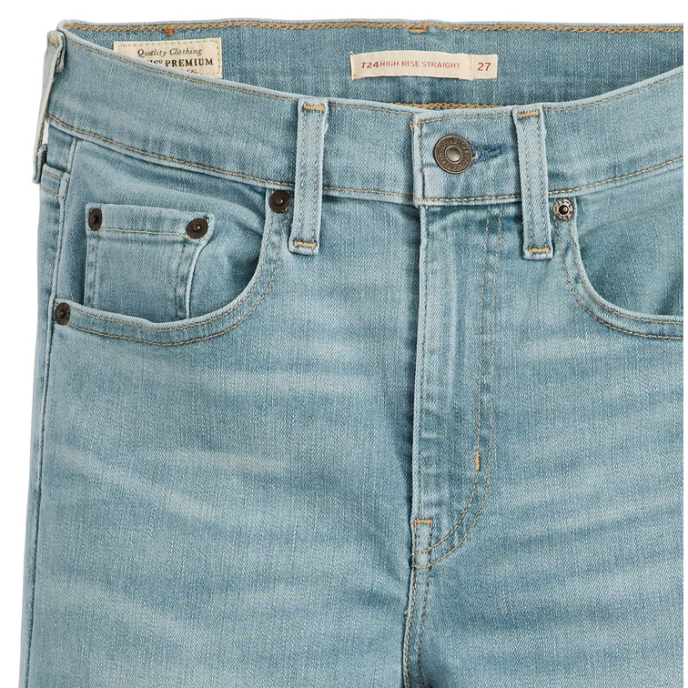 VAQUERO RECTO MUJER LEVIS 724 TIRO ALTO