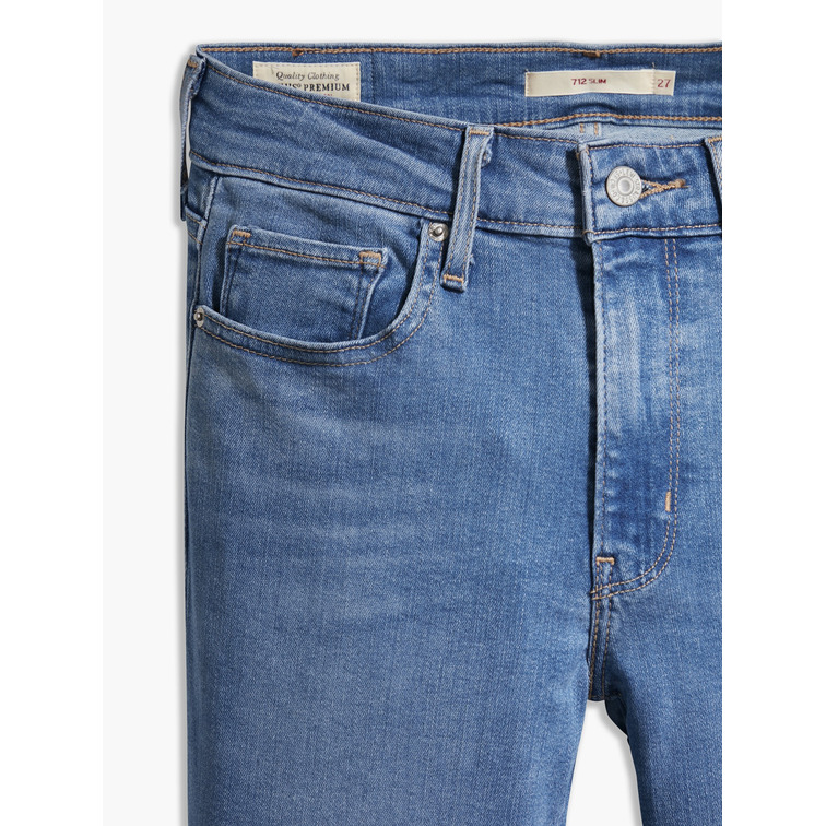 VAQUERO MUJER  LEVIS 712 SLIM RIO LOVE