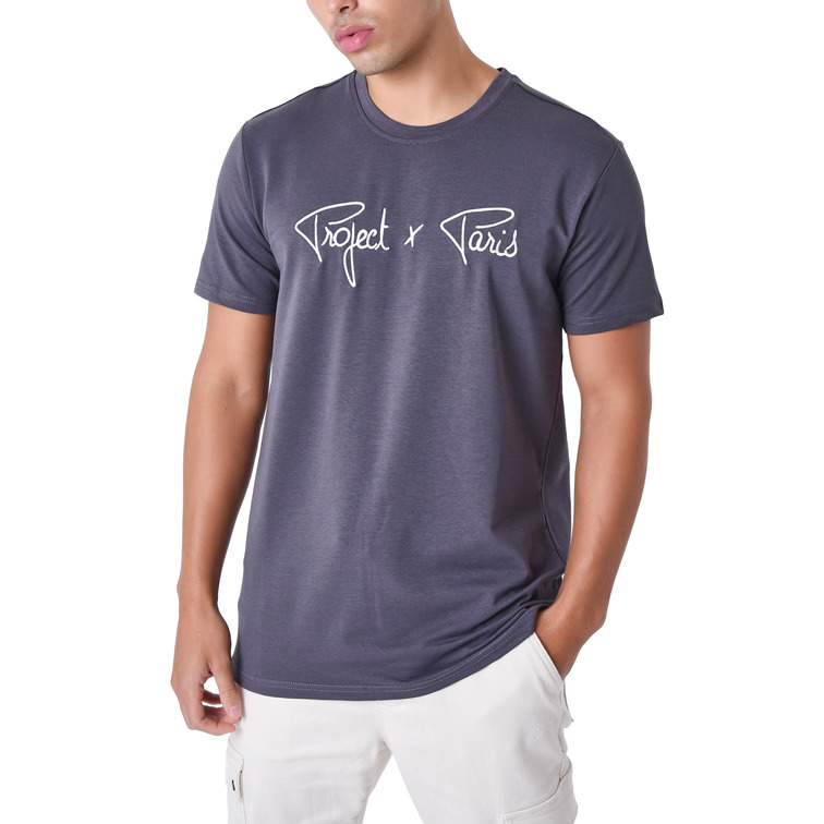 CAMISETA HOMBRE PROJECT X PARIS LOGO BORDADO