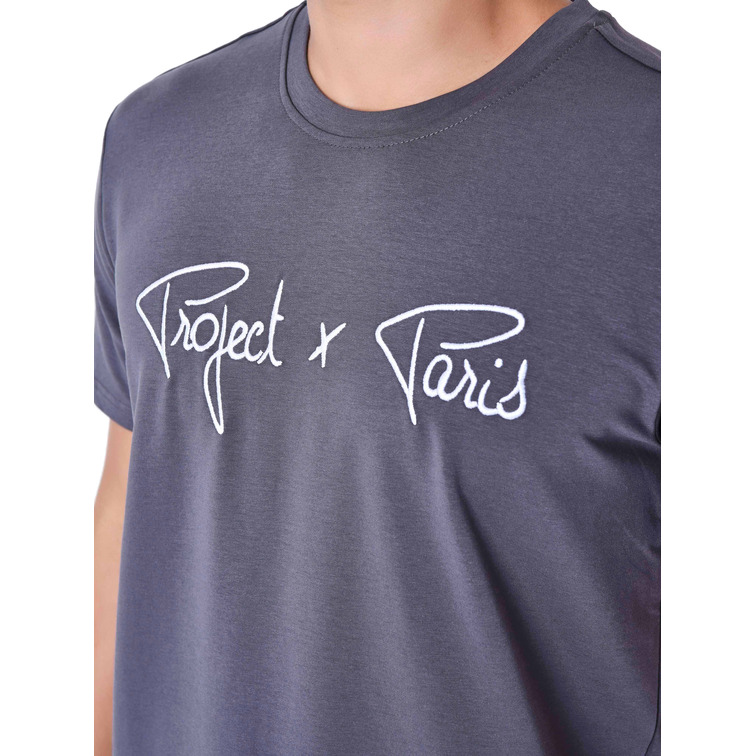 CAMISETA HOMBRE PROJECT X PARIS LOGO BORDADO