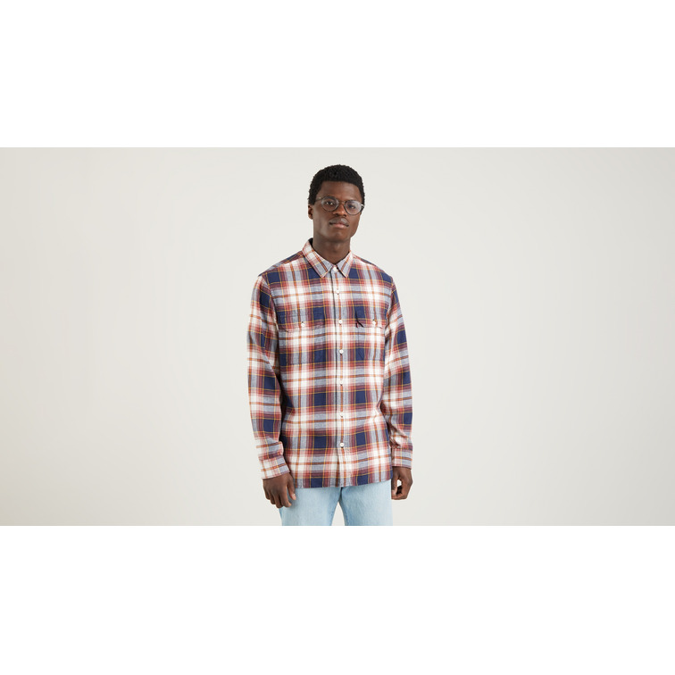 CAMISA HOMBRE  LEVIS JACKSON WORKER SHOVELER PEACOA