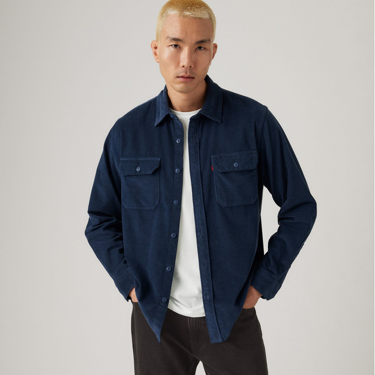 CAMISA HOMBRE  LEVI'S JACKSON WORKER ZODIAC BLUE COR