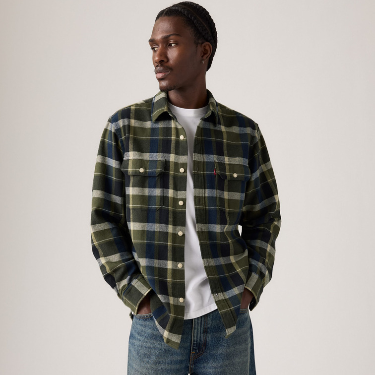 CAMISA HOMBRE  LEVI'S JACKSON WORKER MEDINA PLAID DE