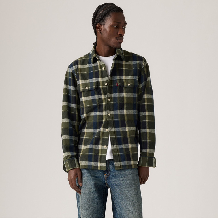 CAMISA HOMBRE  LEVI'S JACKSON WORKER MEDINA PLAID DE