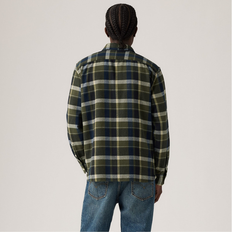 CAMISA HOMBRE  LEVI'S JACKSON WORKER MEDINA PLAID DE