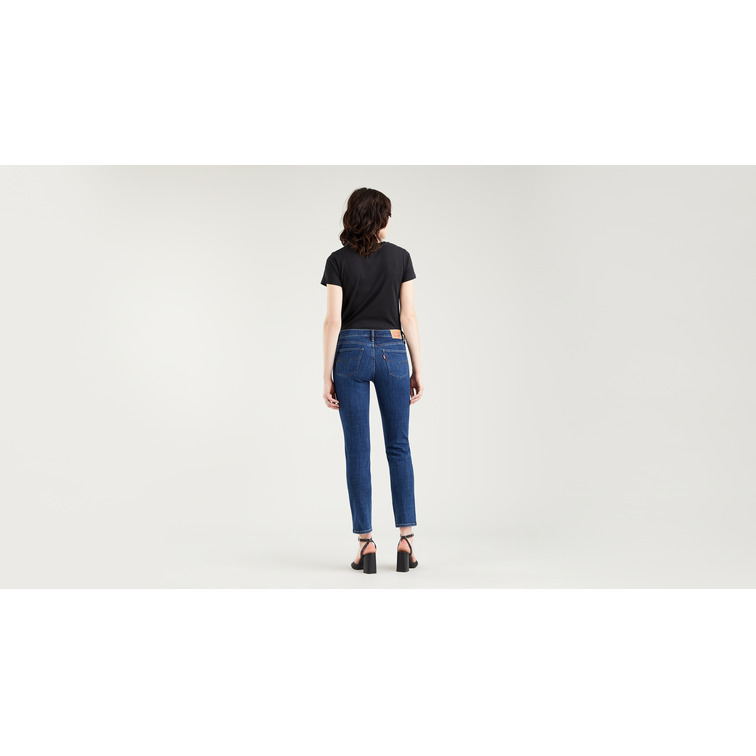 VAQUERO MUJER  LEVIS 312 SHAPING SLIM LAPIS SMILE
