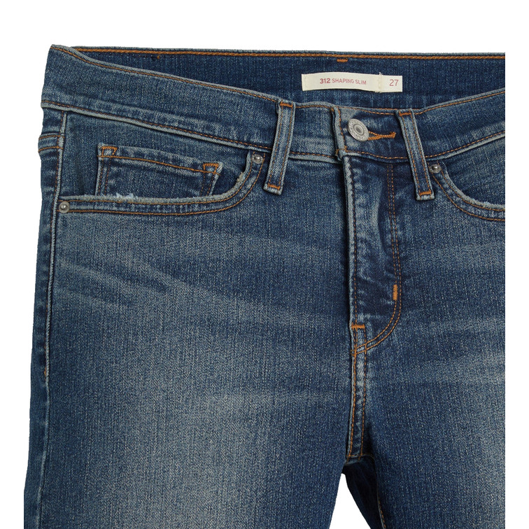VAQUERO MUJER LEVI'S 312 SLIM MOLDEADOR TIRO MEDIO