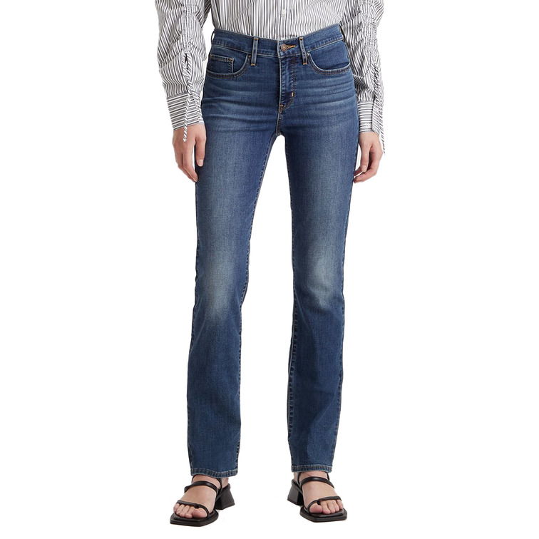 VAQUERO RECTO MOLDEADOR MUJER LEVI'S 314 SHAPING STRAIGHT COOL DAYS