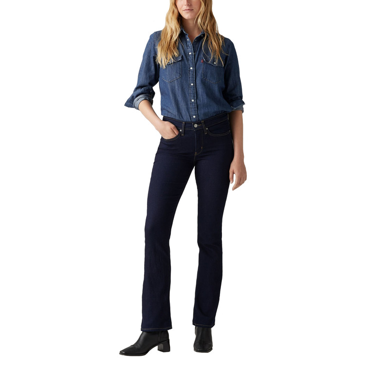 VAQUERO MUJER  LEVI'S 315 SHAPING BOOT DARKEST SKY