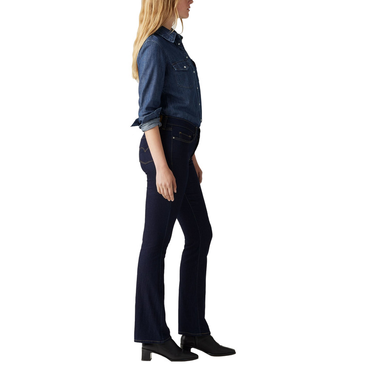VAQUERO MUJER  LEVI'S 315 SHAPING BOOT DARKEST SKY