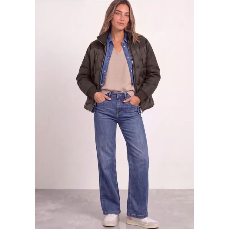 MUJER LTD QR SHORT MAT MIX JKT W. GL 17111