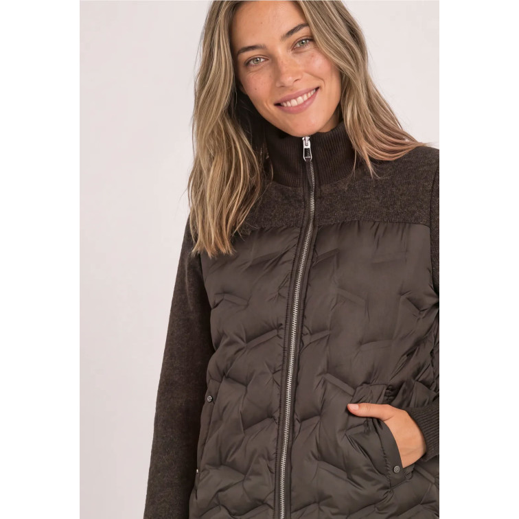 MUJER LTD QR SHORT MAT MIX JKT W. GL 17111