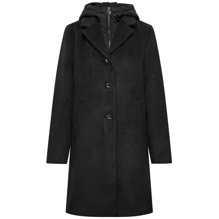 MUJER REVERS COAT W. HOODY INSERT 10001
