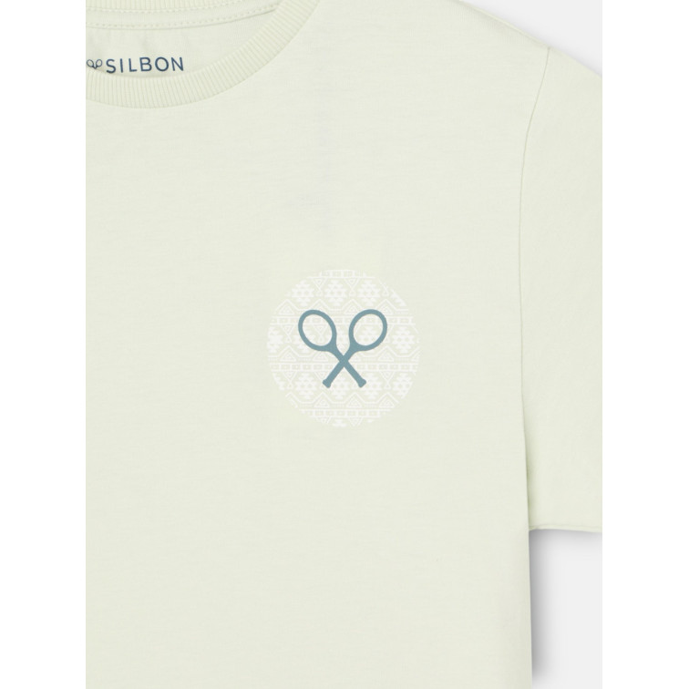 CAMISETA NIÑO  SILBON CAMISETA KIDS RAQUETA ETNICA