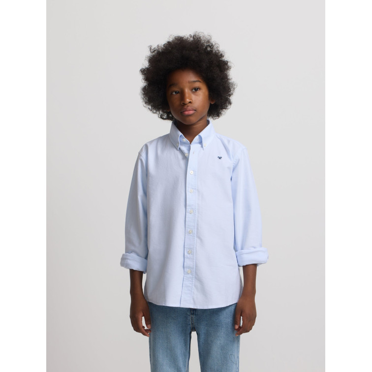 CAMISA OXFORD CLÁSICA NIÑO SILBON FIT REGULAR