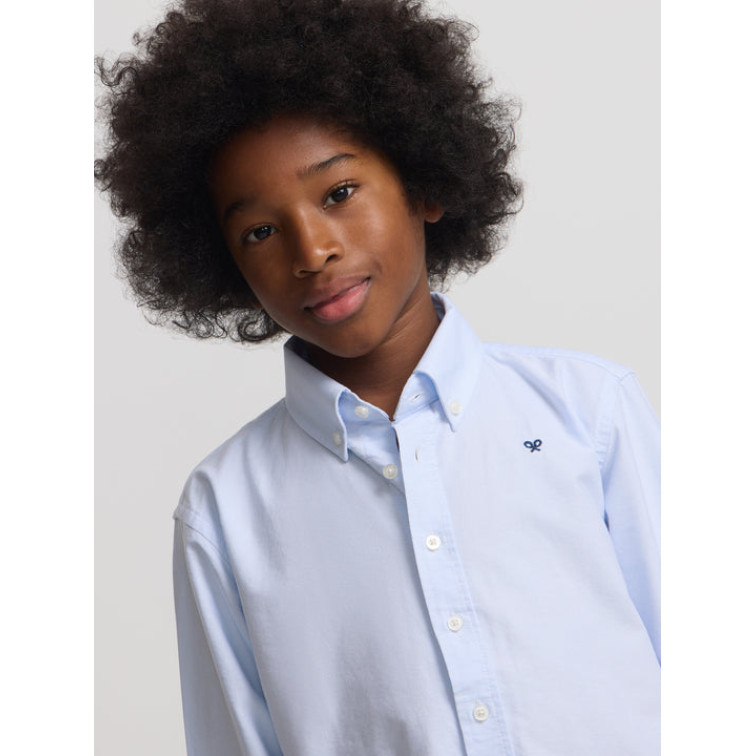 CAMISA OXFORD CLÁSICA NIÑO SILBON FIT REGULAR