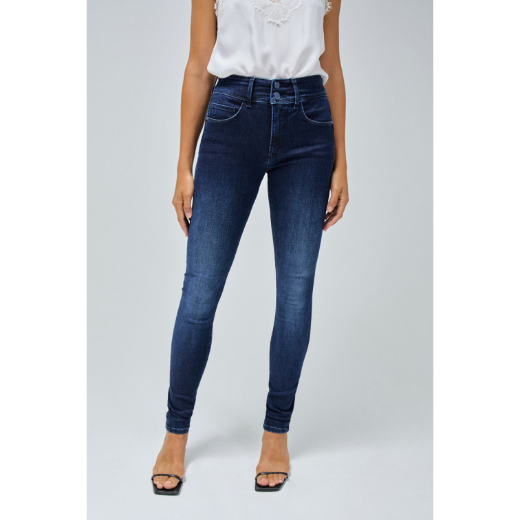 VAQUERO MUJER  SALSA JEANS SECRET SKINNY DARK COLOUR
