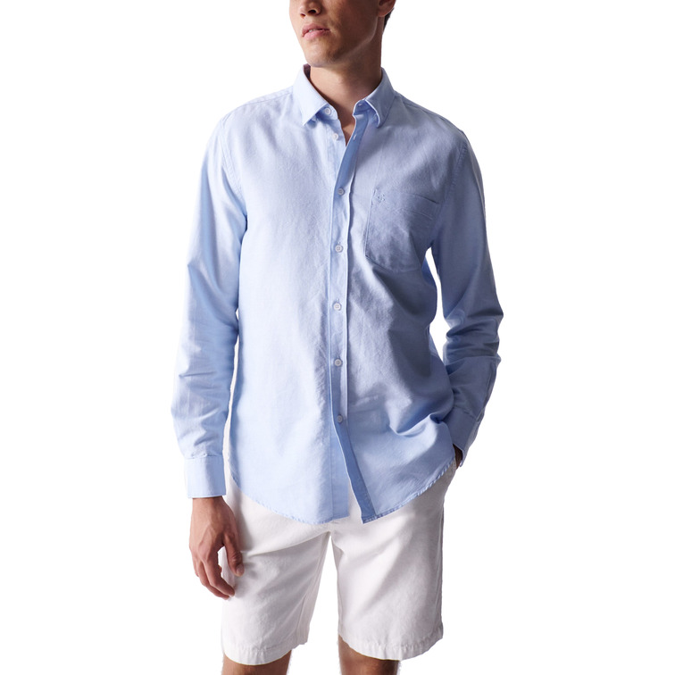 CAMISA OXFORD DE CORTE REGULAR HOMBRE SALSA