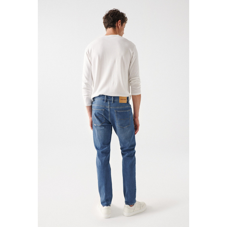 VAQUERO SLIM FIT LAVADO MEDIO HOMBRE SALSA 