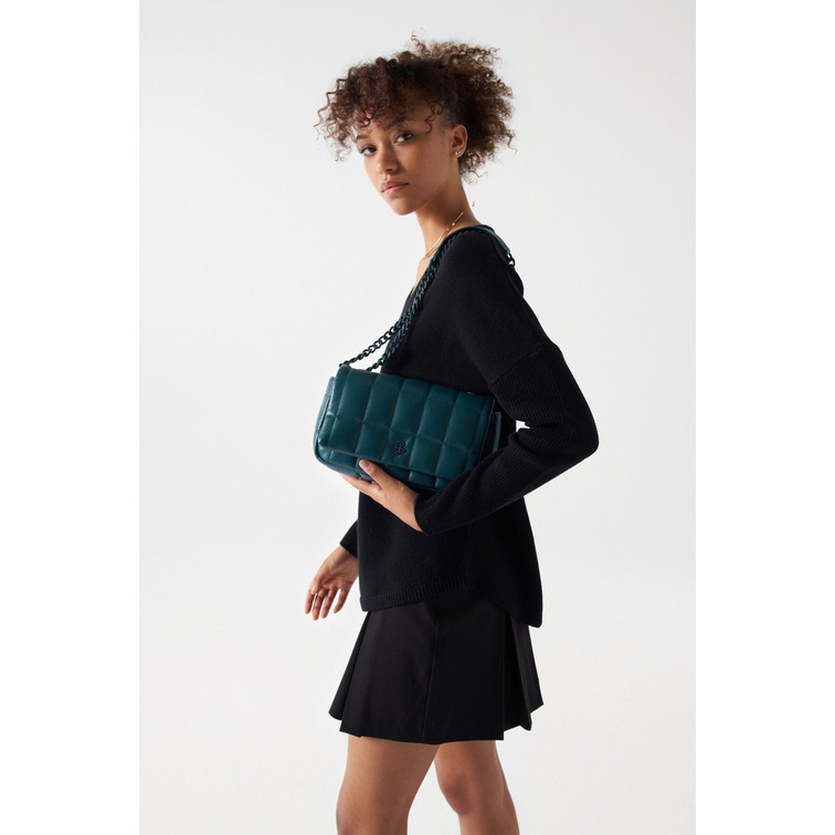 BOLSO BANDOLERA ACOLCHADO MUJER SALSA