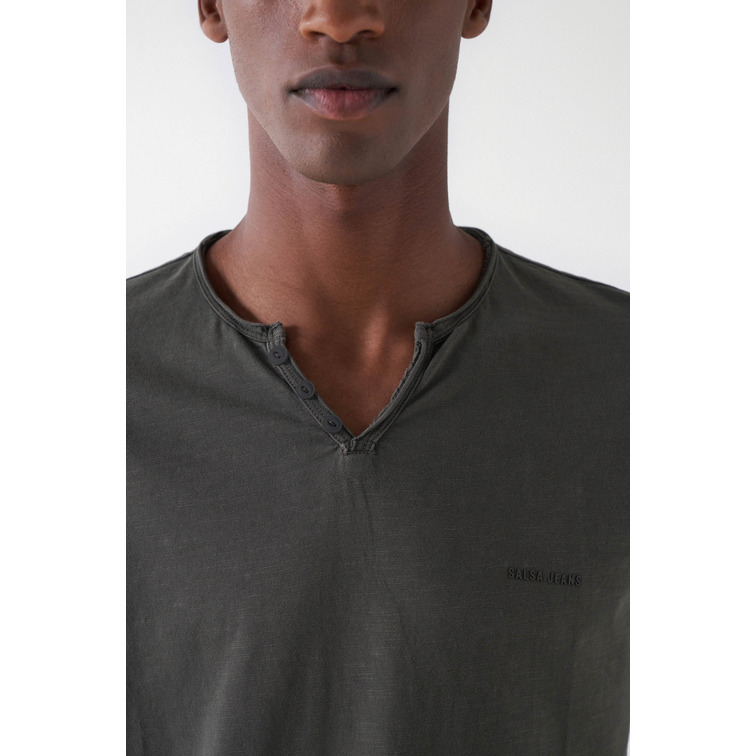CAMISETA CON BRANDING HOMBRE SALSA