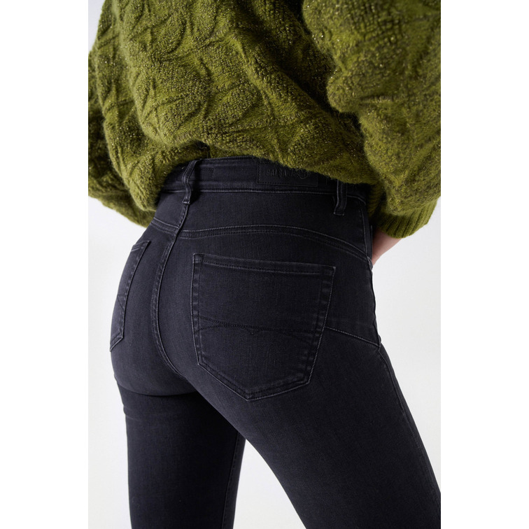 VAQUERO BOOTCUT MUJER SALSA JEANS EFECTO PUSH IN TIRO ALTO