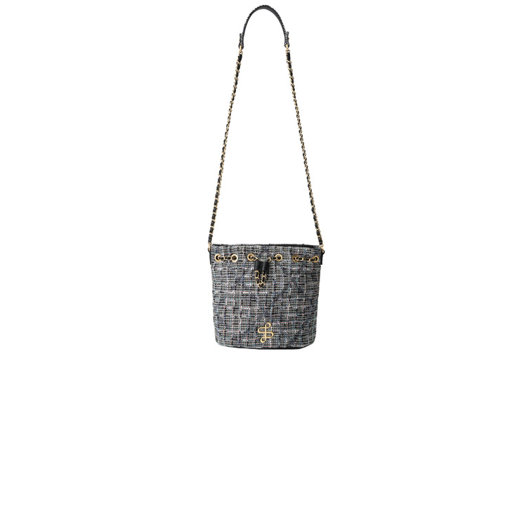 BOLSO BUCKET MUJER SALSA JEANS EN TWEED