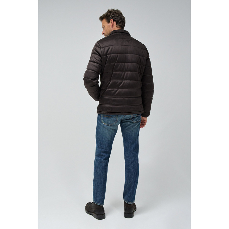 CAZADORA ACOLCHADA HOMBRE SALSA JEANS DE ANTE