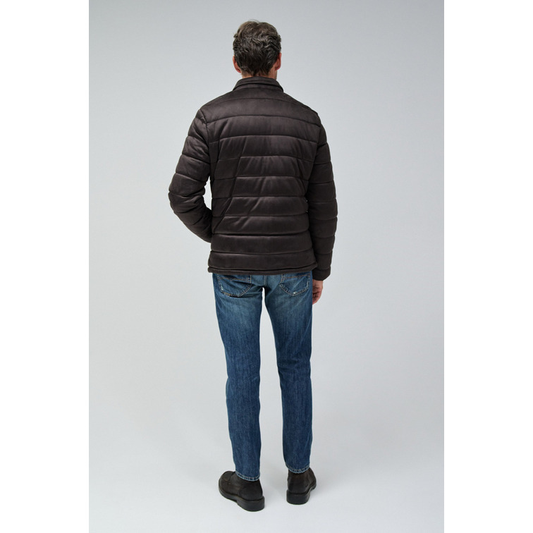 CAZADORA ACOLCHADA HOMBRE SALSA JEANS DE ANTE