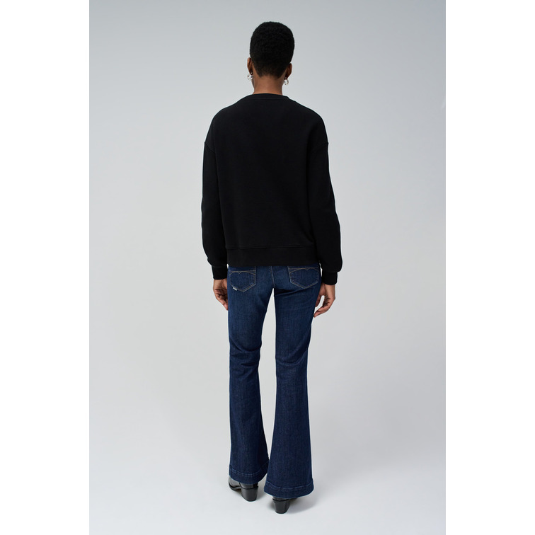 SUDADERA MUJER SALSA JEANS CON LOGO