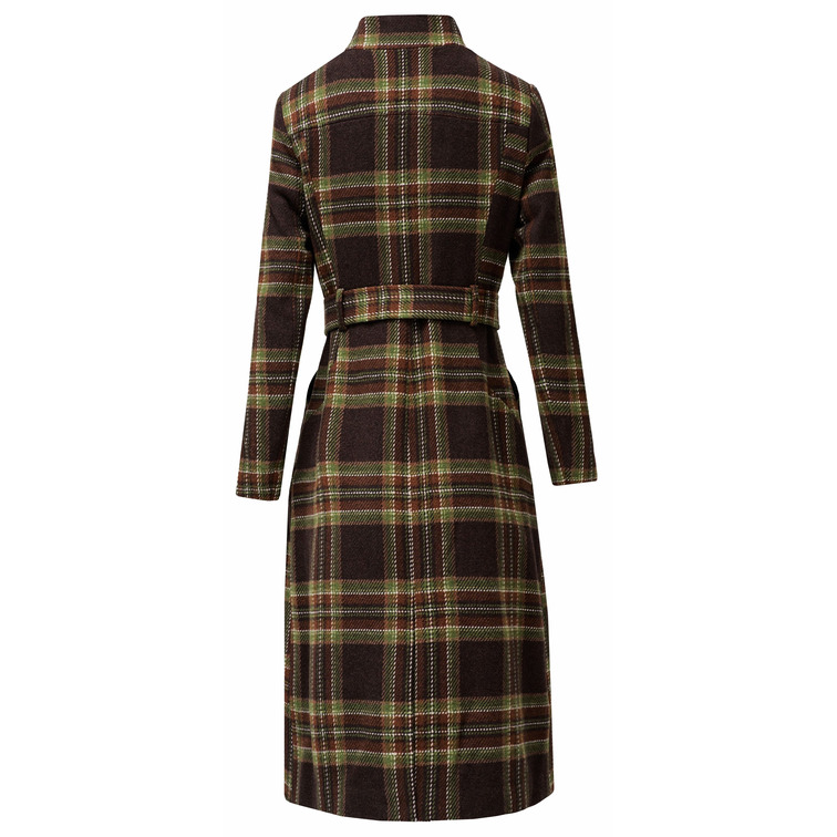 ABRIGO MUJER  SALSA JEANS LONG WOOL PEACOAT WITH BELT