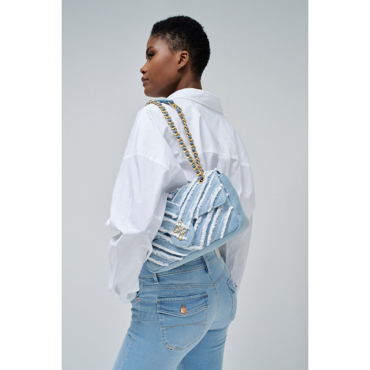 BOLSO VAQUERO MUJER SALSA JEANS CON CADENA