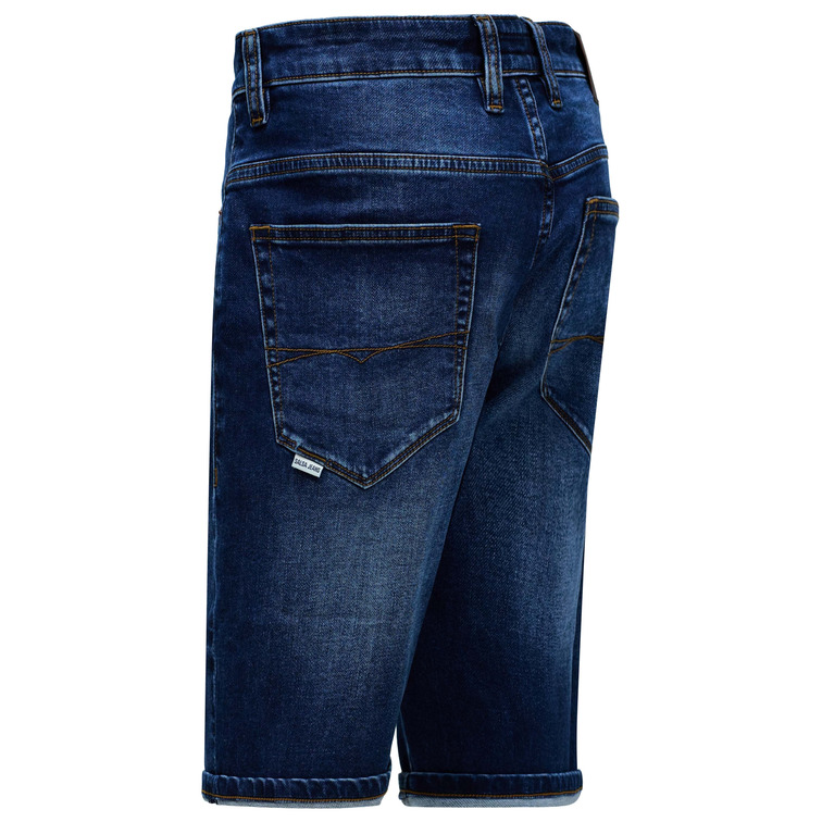 VAQUERO HOMBRE  SALSA JEANS SHORT S-ACTIV DARK WASH