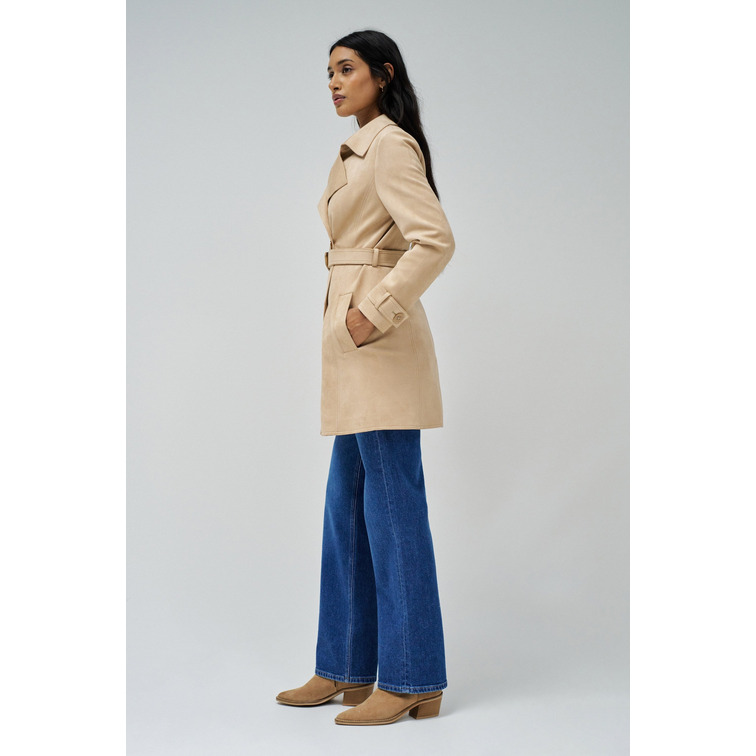 ABRIGO TRENCH MUJER SALSA JEANS DE ANTE
