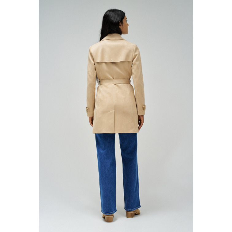 ABRIGO TRENCH MUJER SALSA JEANS DE ANTE