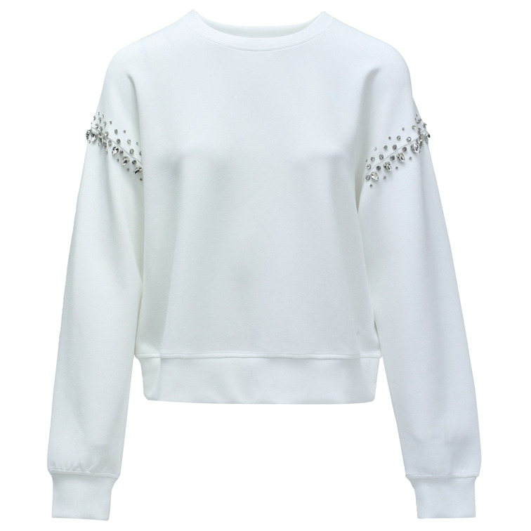SUDADERA MUJER SALSA JEANS CON BRILLANTES