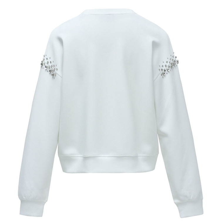 SUDADERA MUJER SALSA JEANS CON BRILLANTES