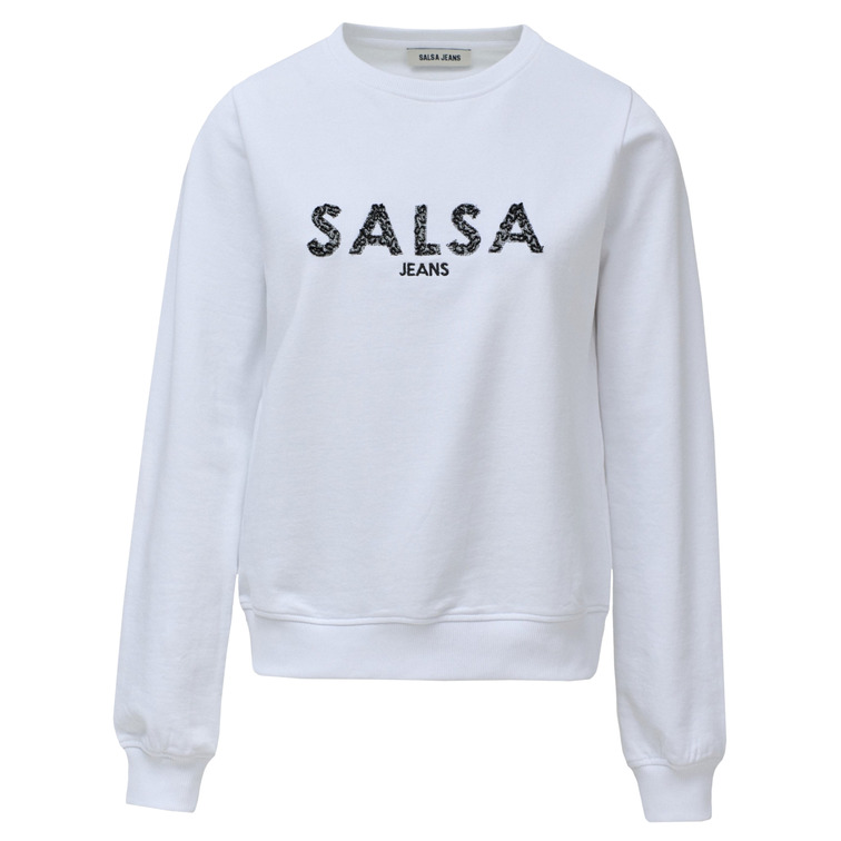 SUDADERA MUJER SALSA JEANS CON LOGOTIPO