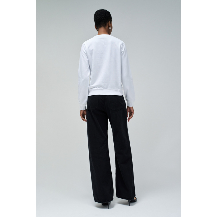 SUDADERA MUJER SALSA JEANS CON LOGOTIPO