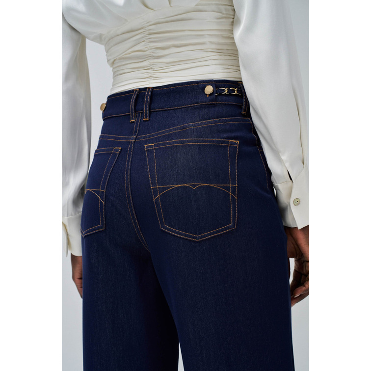 PANTALON MUJER SALSA JEANS EN LIGHTDENIM PANTS DETALLE CADENAS