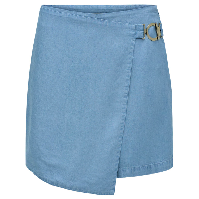 VAQUERO MUJER  SALSA JEANS SKORT LIGHTDENIM