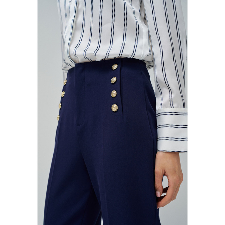PANTALÓN CHINO MUJER SALSA JEANS CROPPED DE TELA