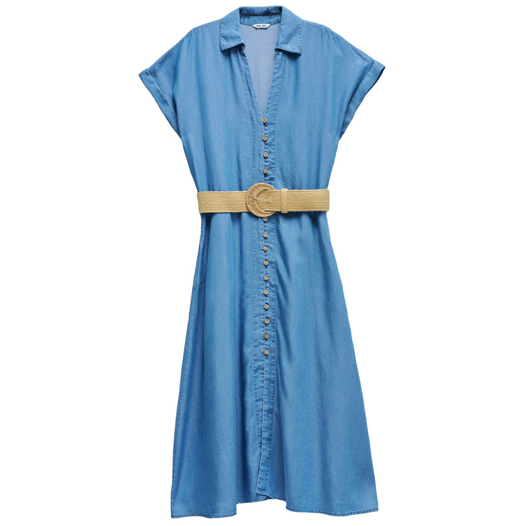 VESTIDO MIDI MUJER SALSA JEANS EN LIGHTDENIM