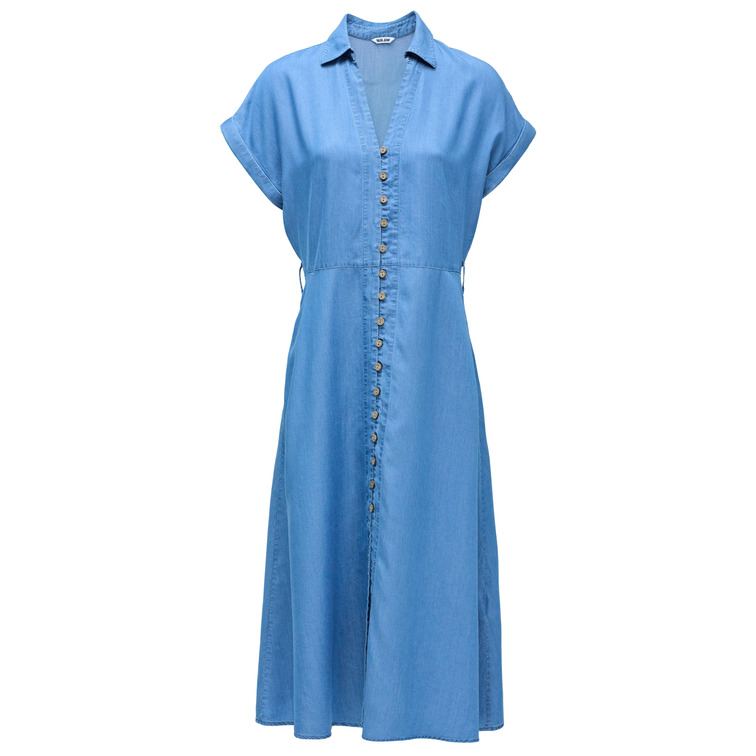 VESTIDO MIDI MUJER SALSA JEANS EN LIGHTDENIM