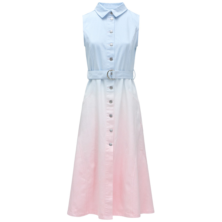 VESTIDO MIDI MUJER SALSA JEANS EN DENIM