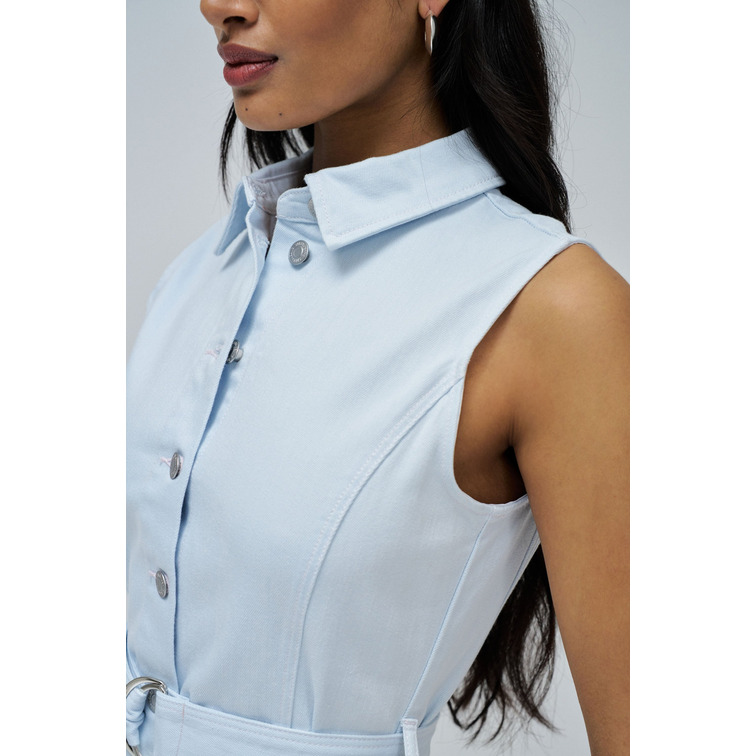 VESTIDO MIDI MUJER SALSA JEANS EN DENIM