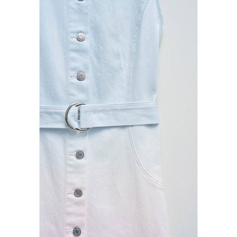 VESTIDO MIDI MUJER SALSA JEANS EN DENIM