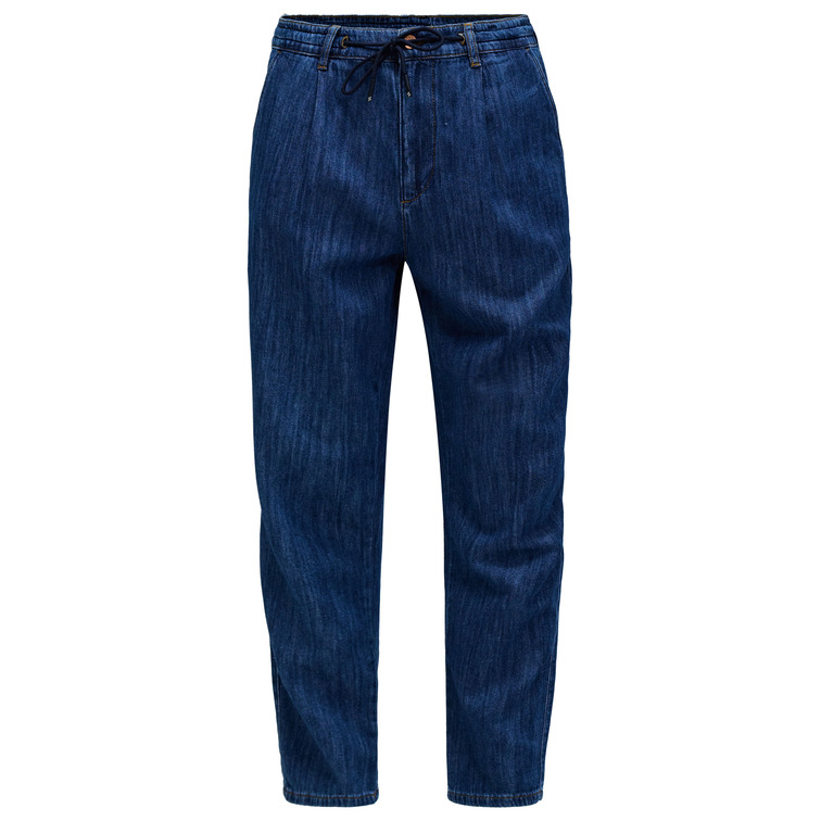 VAQUERO HOMBRE  SALSA JEANS TAPERED JOGGER DARK WASH LIGHT
